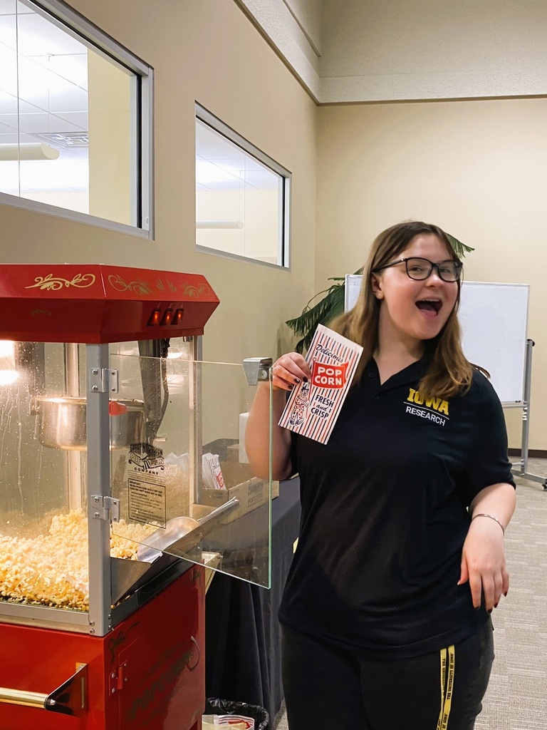 OUR Ambassador making popcorn